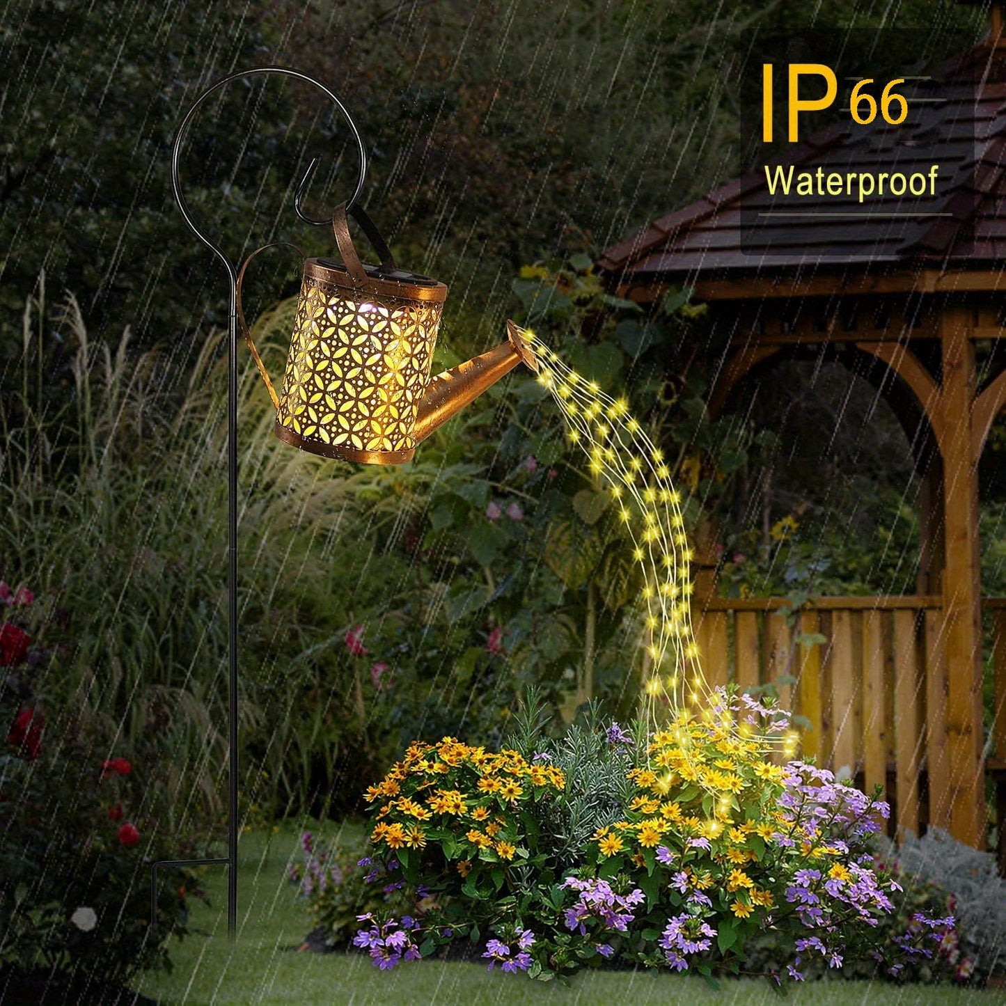 Movattis™ - Elegant Retro Solar Garden Lights: Waterproof Hanging Lanterns