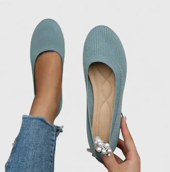 Orthowalk — Breathable Fabric Orthopedic Shoes With Comfortable Slip-On Design