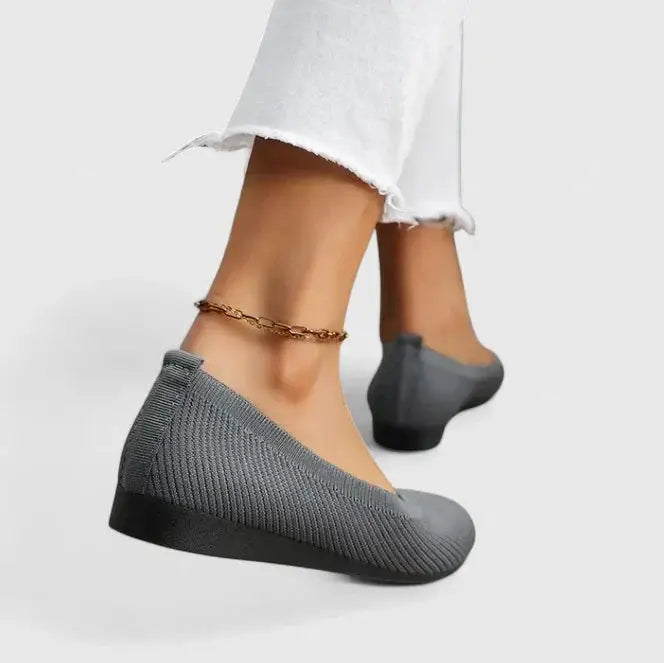 Orthowalk — Breathable Fabric Orthopedic Shoes With Comfortable Slip-On Design