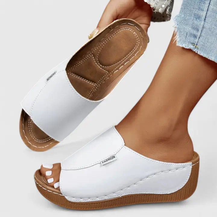 Breezestep — Breathable Leather Sandals With Stylish Comfortable Summer Design