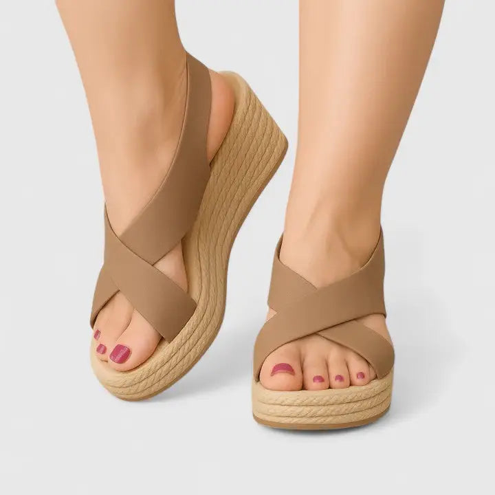 Espadrina — Breathable Synthetic Espadrille Sandals With Elegant Comfortable Summer Design