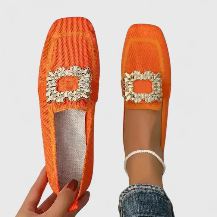 Loaferluxe — Cushioned Leather Loafers With Elegant Orthopedic Comfort Design