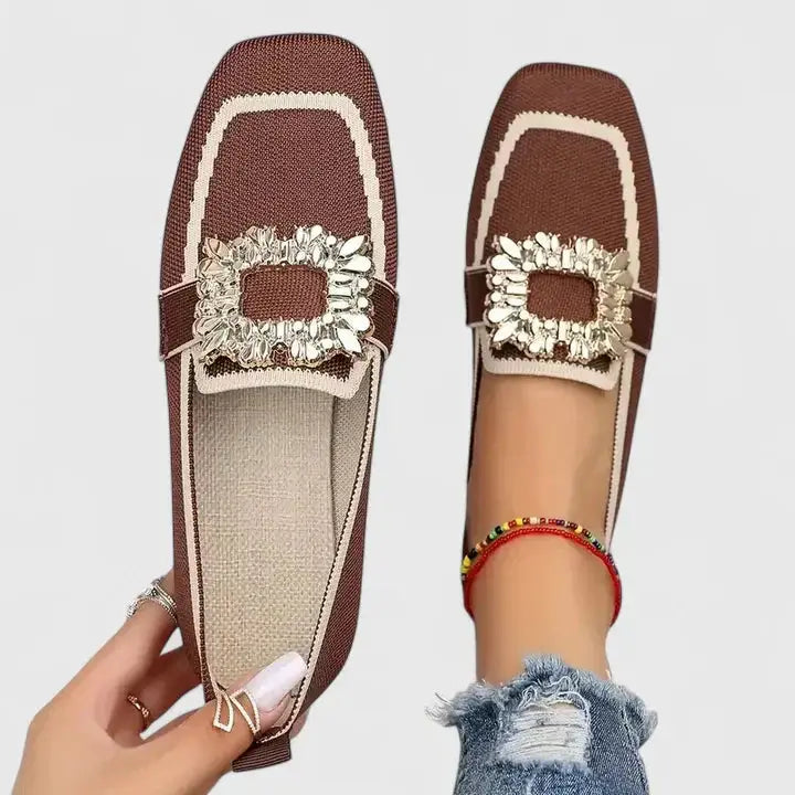 Loaferluxe — Cushioned Leather Loafers With Elegant Orthopedic Comfort Design