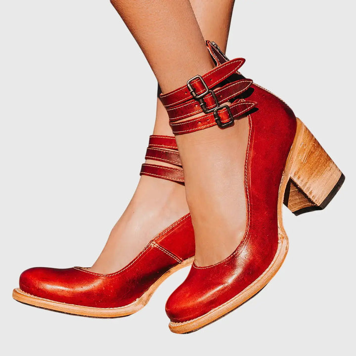 Snakeluxe — Elegant Leather Sandals With Comfortable Chic Summer Design