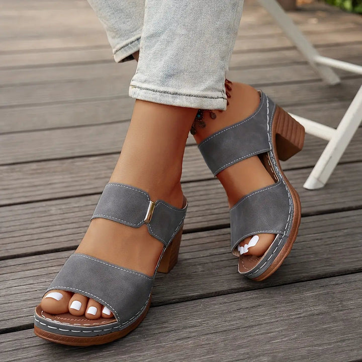 Elodie — Elegant Leather Sandals With Comfortable Stylish Summer Design