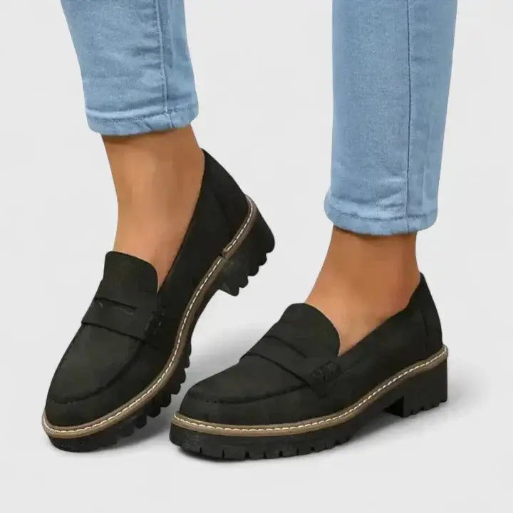 Ergoclassic — Ergonomic Leather Loafers With Comfortable Classic Slip-On Design