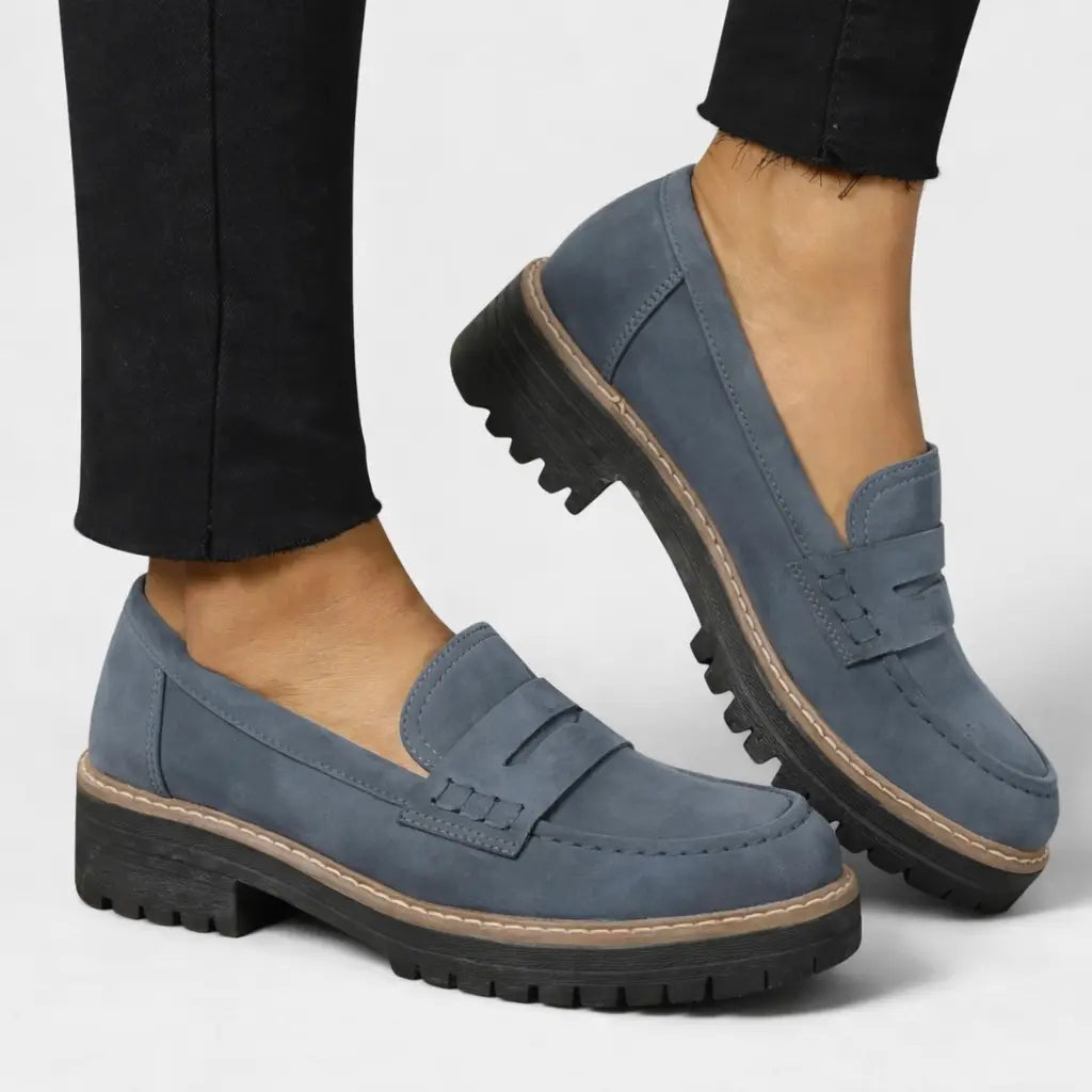 Ergoclassic — Ergonomic Leather Loafers With Comfortable Classic Slip-On Design