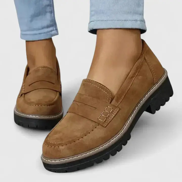 Ergoclassic — Ergonomic Leather Loafers With Comfortable Classic Slip-On Design