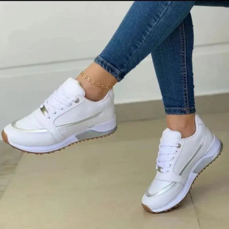 Sportychic — Fabric Slip-On Sneakers With Comfortable Chic Casual Sports Design