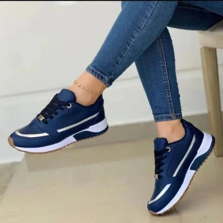 Sportychic — Fabric Slip-On Sneakers With Comfortable Chic Casual Sports Design