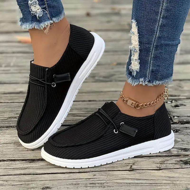 Qualitychic — High-Quality Fabric Shoes With Comfortable Chic Slip-On Footwear Design