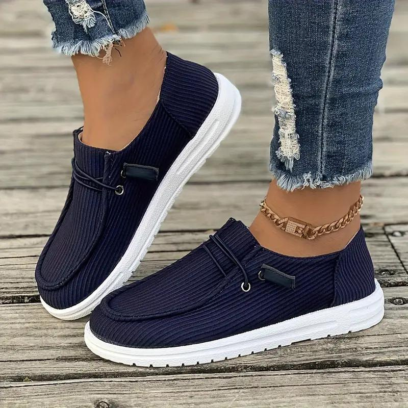 Qualitychic — High-Quality Fabric Shoes With Comfortable Chic Slip-On Footwear Design