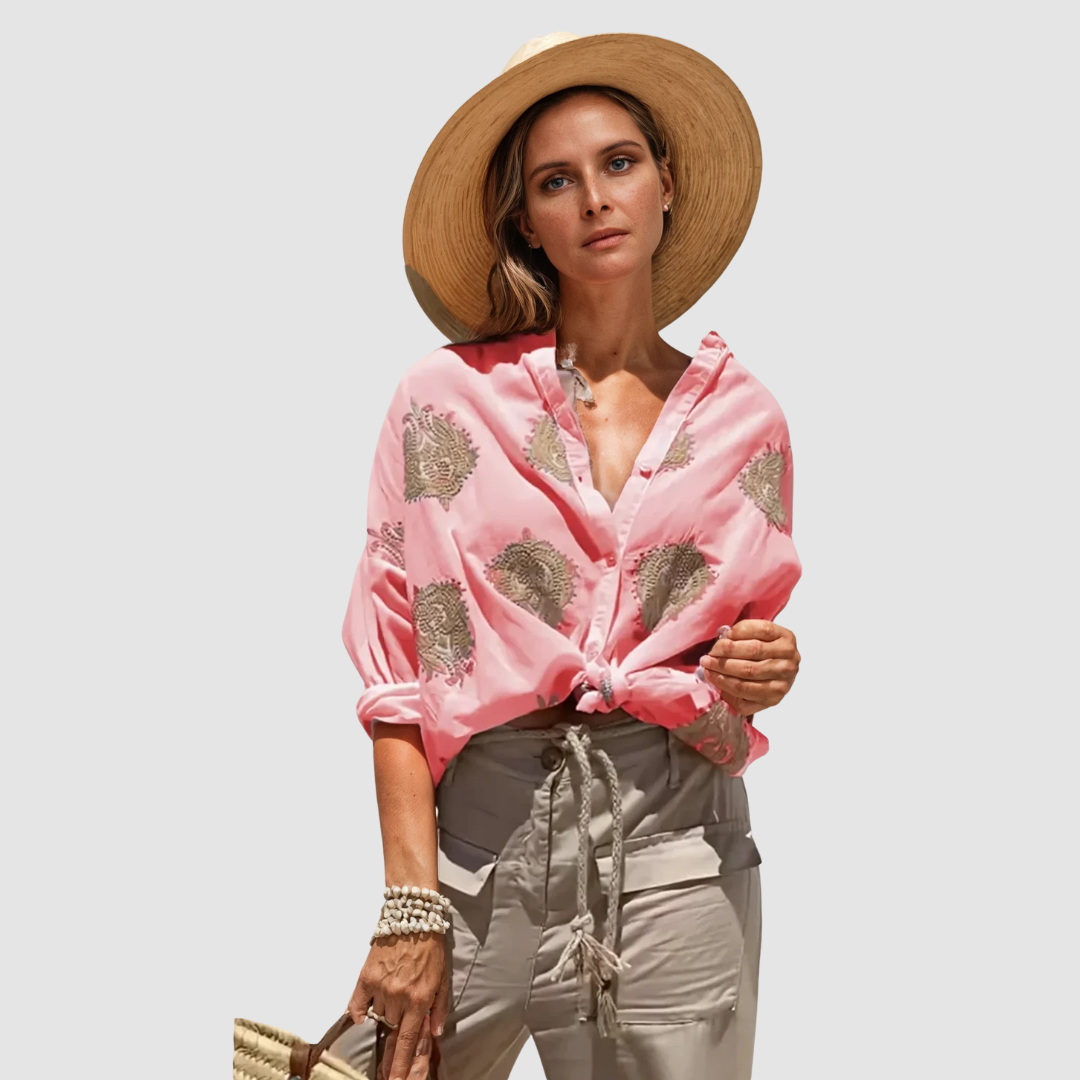 Coraline — Lightweight Breathable Blouse With Flowy Fit Summer Style