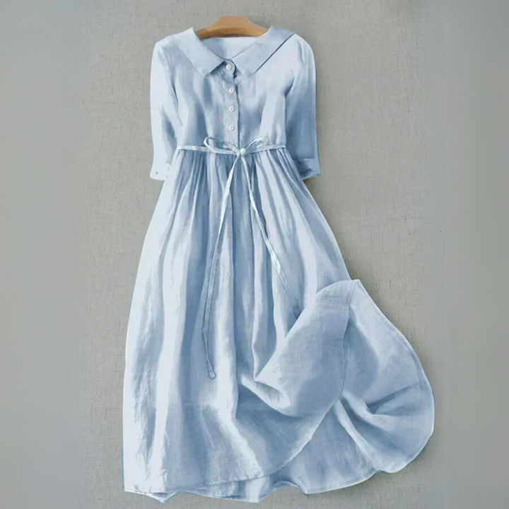 Sienna — Lightweight Cotton Summer Dress For Effortless Warm-Weather Style