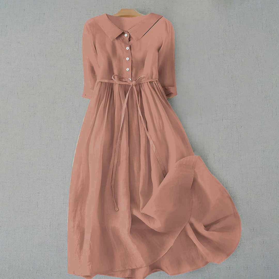 Sienna — Lightweight Cotton Summer Dress For Effortless Warm-Weather Style
