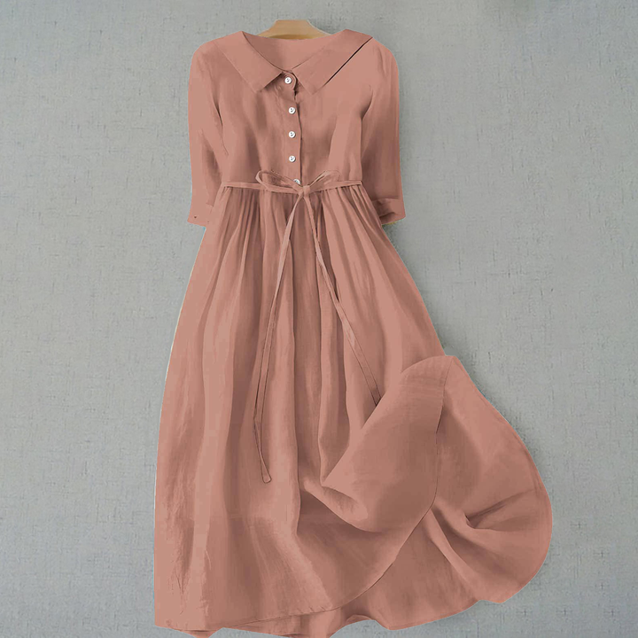 Sienna — Lightweight Cotton Summer Dress For Effortless Warm-Weather Style
