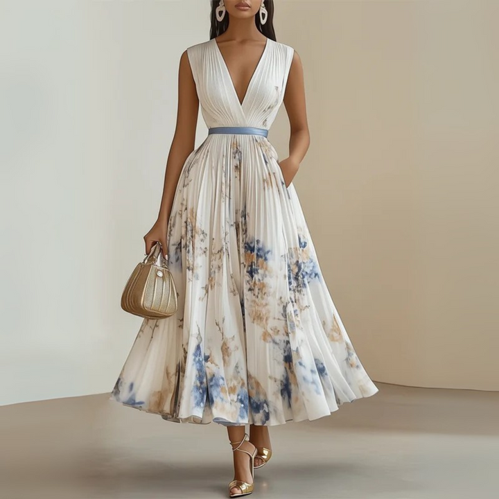 Seraphine — Lightweight Viscose Maxi Dress For Breezy Flowy Summer Style