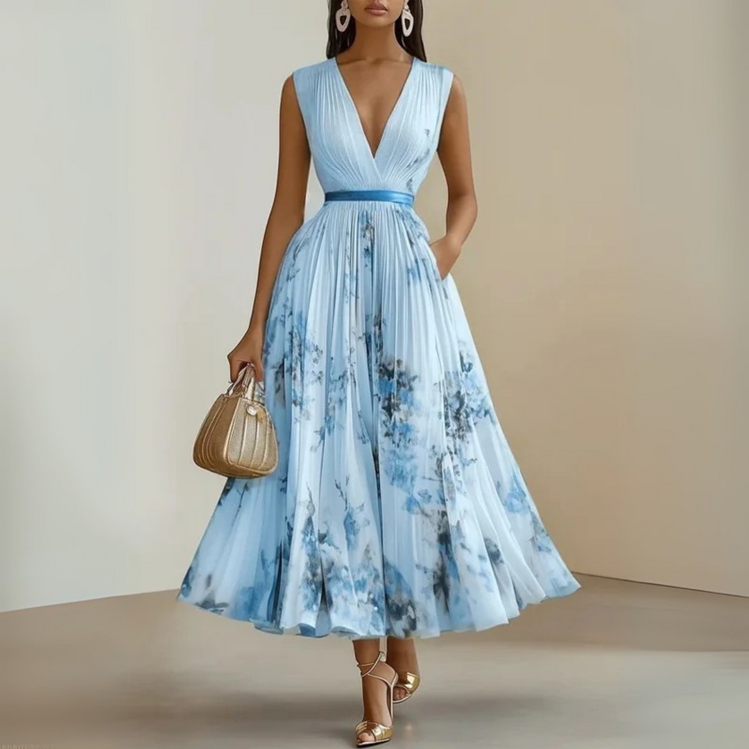 Seraphine — Lightweight Viscose Maxi Dress For Breezy Flowy Summer Style