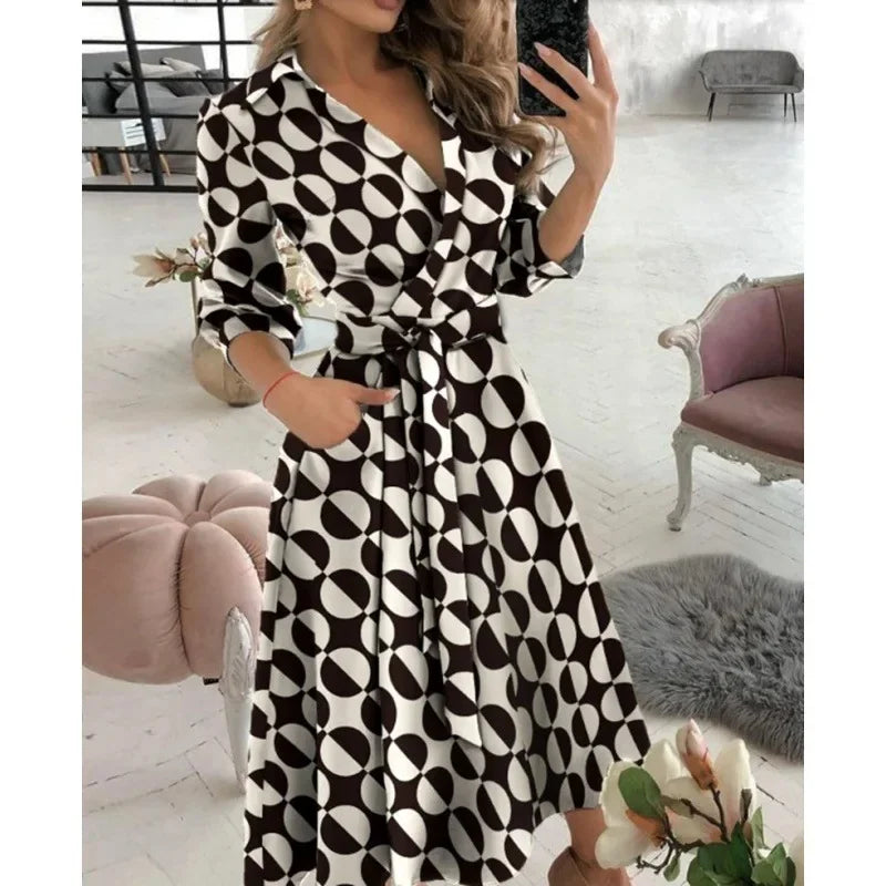 Harriet — Structured Blazer Dress With Elegant Tailored Belted Design