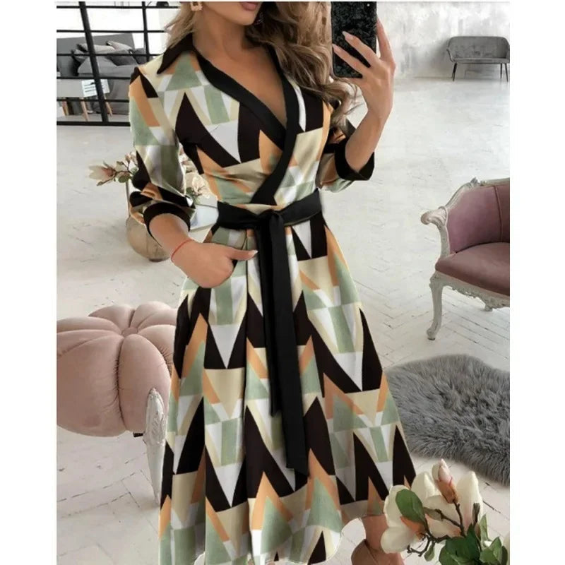 Harriet — Structured Blazer Dress With Elegant Tailored Belted Design