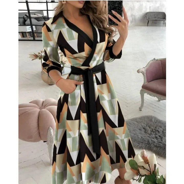 Harriet — Structured Blazer Dress With Elegant Tailored Belted Design