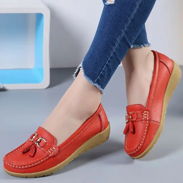Synthflat — Synthetic Casual Shoes With Stylish Orthopedic Flat Sneaker Design