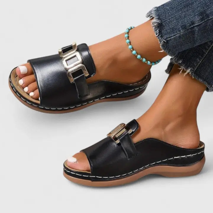 Orthonude — Synthetic Orthopedic Sandals With Comfortable Elegant Summer Design