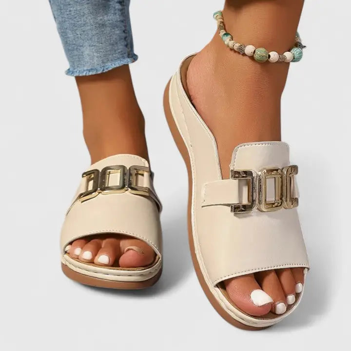 Orthonude — Synthetic Orthopedic Sandals With Comfortable Elegant Summer Design
