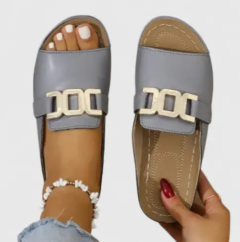 Orthonude — Synthetic Orthopedic Sandals With Comfortable Elegant Summer Design