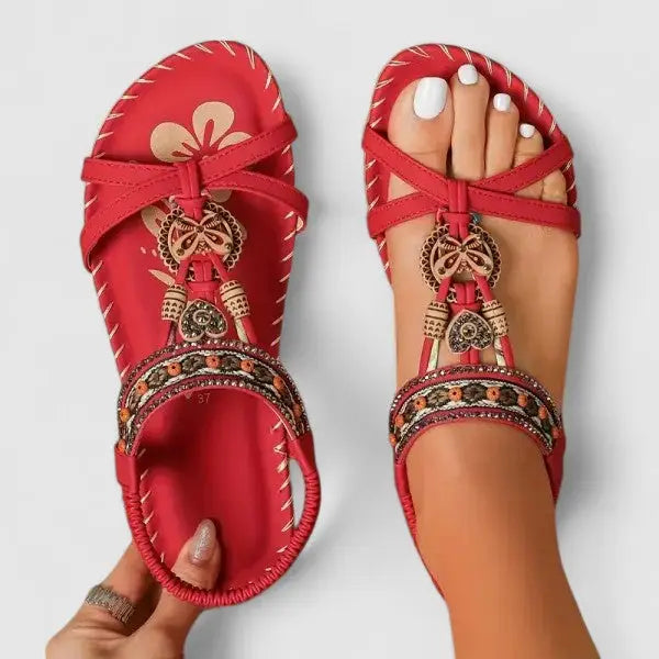 Orthoslip — Synthetic Orthopedic Sandals With Comfortable Slip-On Supportive Design