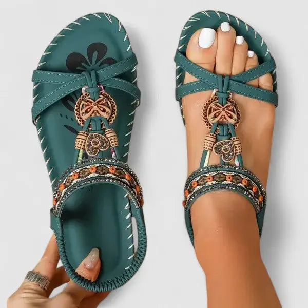 Orthoslip — Synthetic Orthopedic Sandals With Comfortable Slip-On Supportive Design