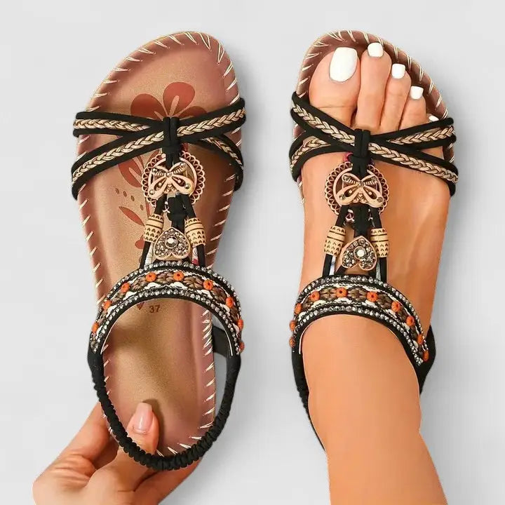 Orthoslip — Synthetic Orthopedic Sandals With Comfortable Slip-On Supportive Design