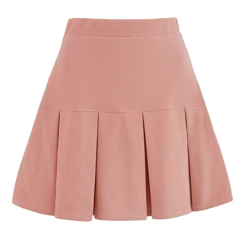 Ottilie — Woven Midi Skirt With Elegant Pleated Design And Flowing Silhouette