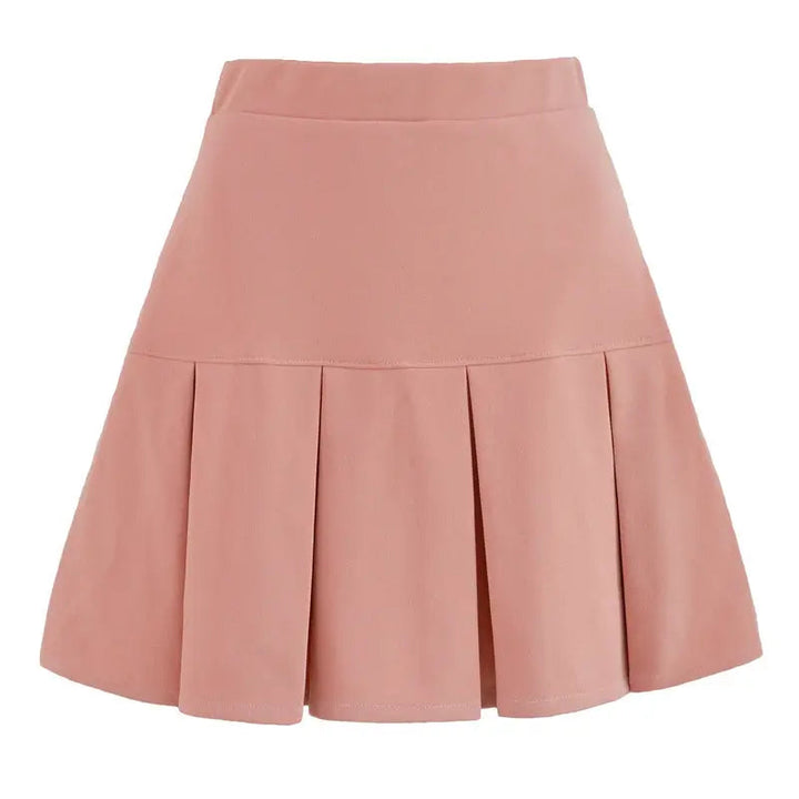 Ottilie — Woven Midi Skirt With Elegant Pleated Design And Flowing Silhouette