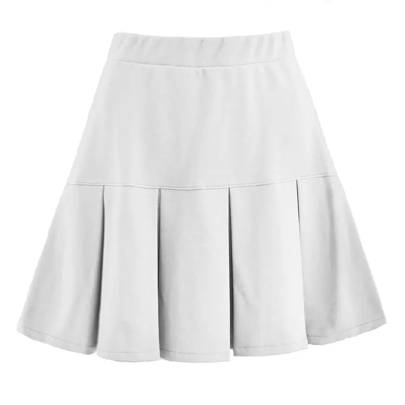 Ottilie — Woven Midi Skirt With Elegant Pleated Design And Flowing Silhouette