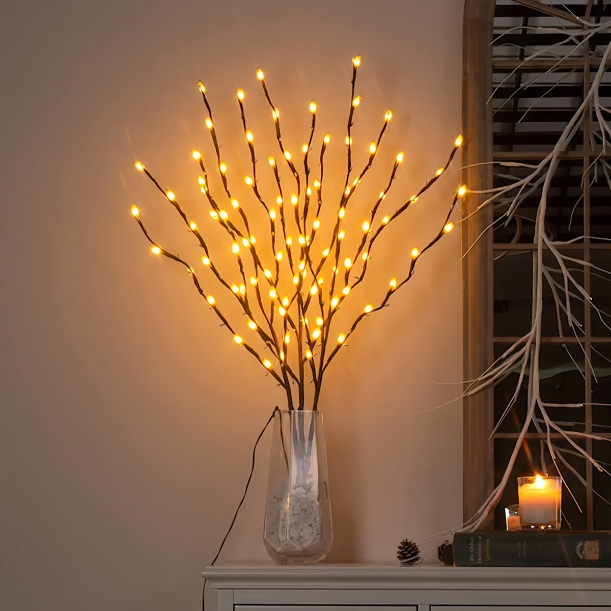 Movattis™ - Magical LED Branch Lights: Perfect Indoor Decor