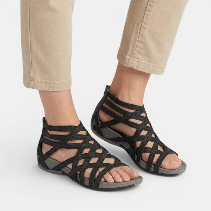 Skyblue — Adjustable Orthopedic Sandals With Elegant Comfortable Summer Design
