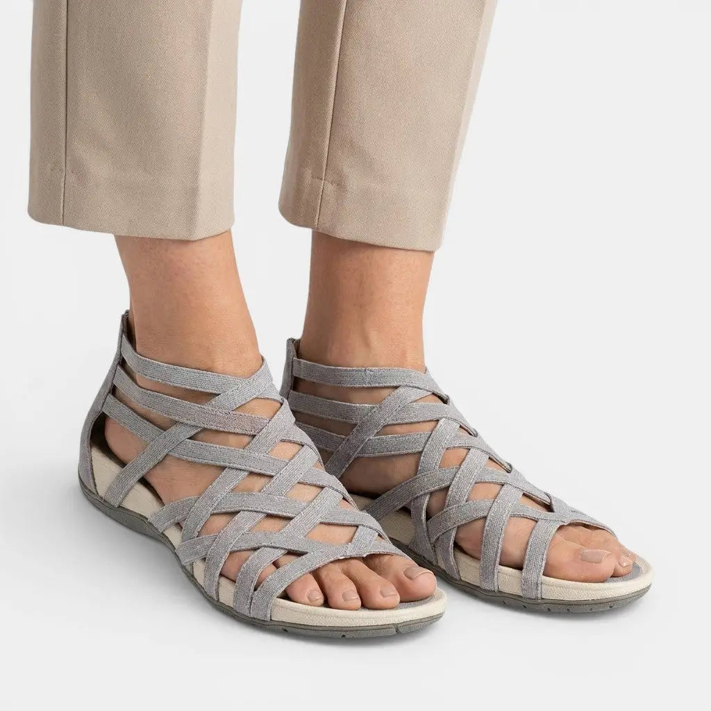 Skyblue — Adjustable Orthopedic Sandals With Elegant Comfortable Summer Design