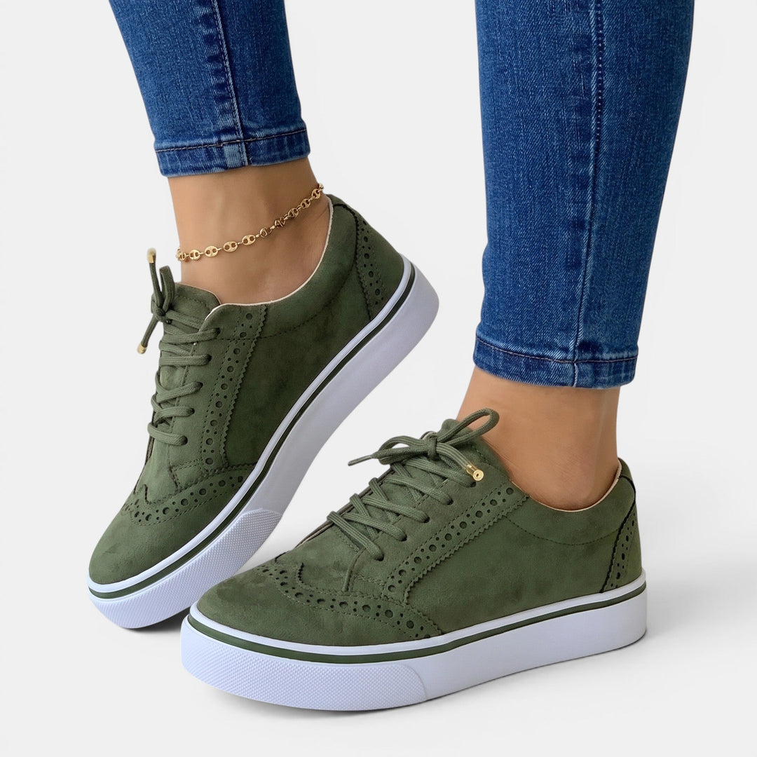 Meshcomfort — Breathable Mesh Sneakers With Comfortable Lace-Up Walking Design