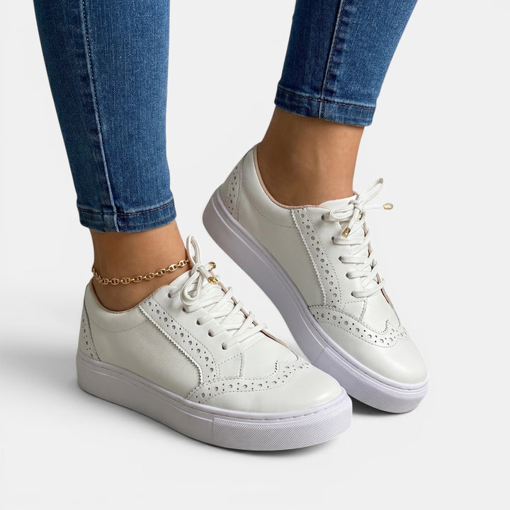 Meshcomfort — Breathable Mesh Sneakers With Comfortable Lace-Up Walking Design