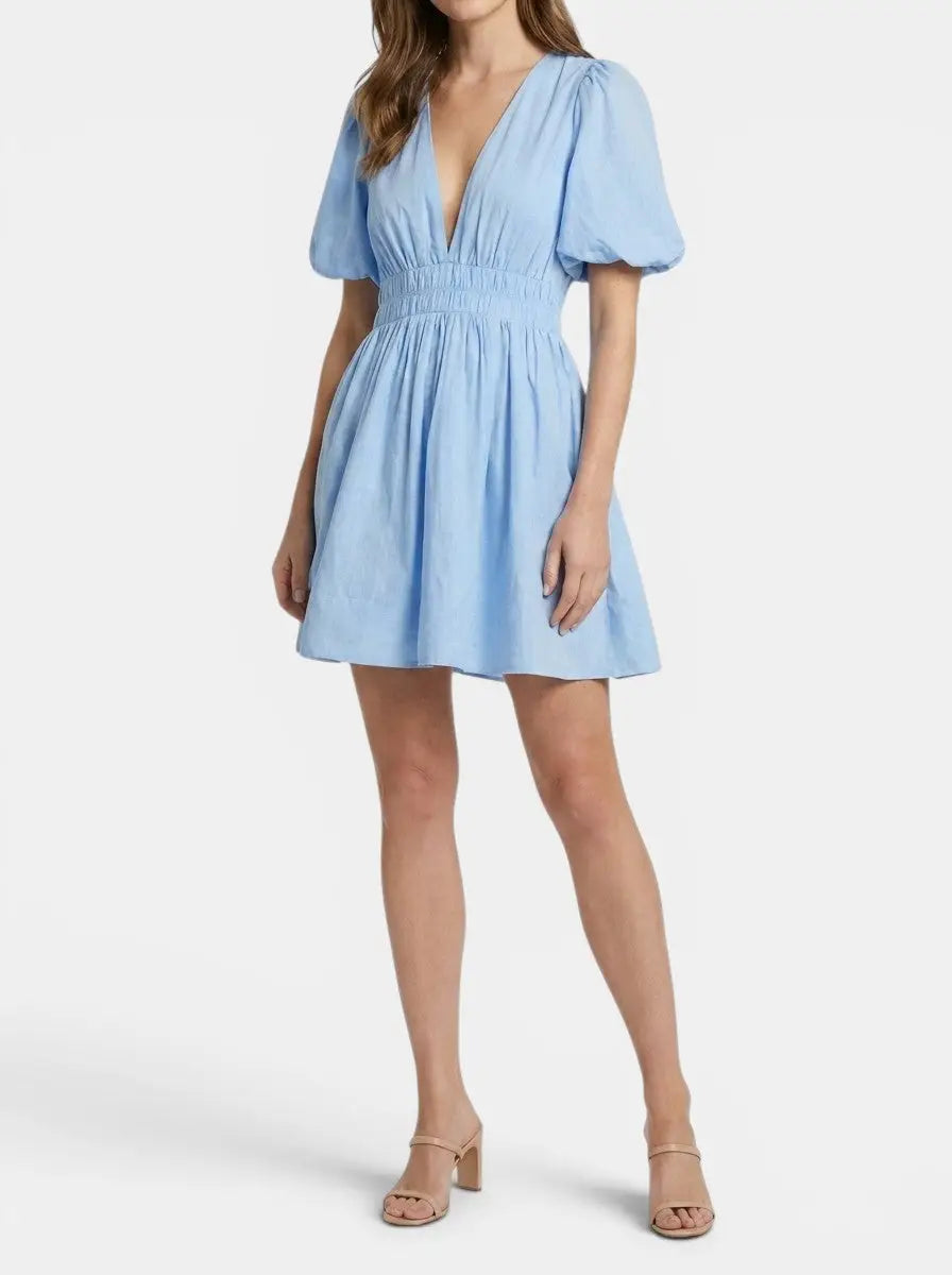Phoebe — Breathable Mini Dress For Trendy Chic Summer Outfits With Airy Comfort
