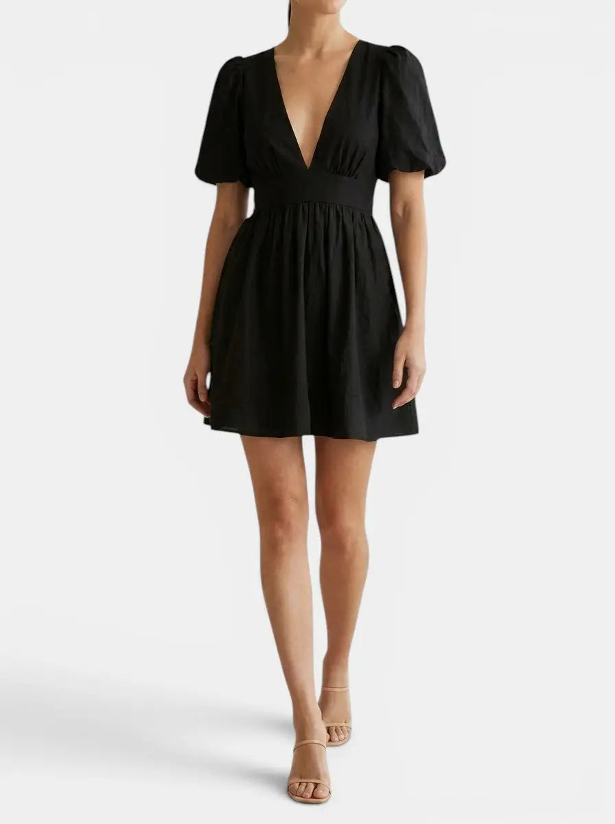 Phoebe — Breathable Mini Dress For Trendy Chic Summer Outfits With Airy Comfort