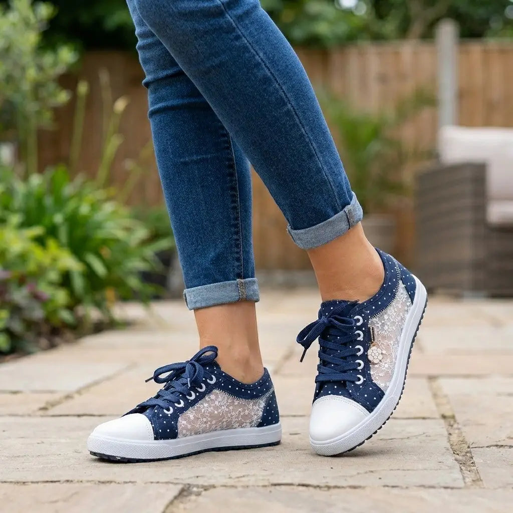 Orthoslipone — Breathable Fabric Slip-On Shoes With Comfortable Supportive Orthopedic Design