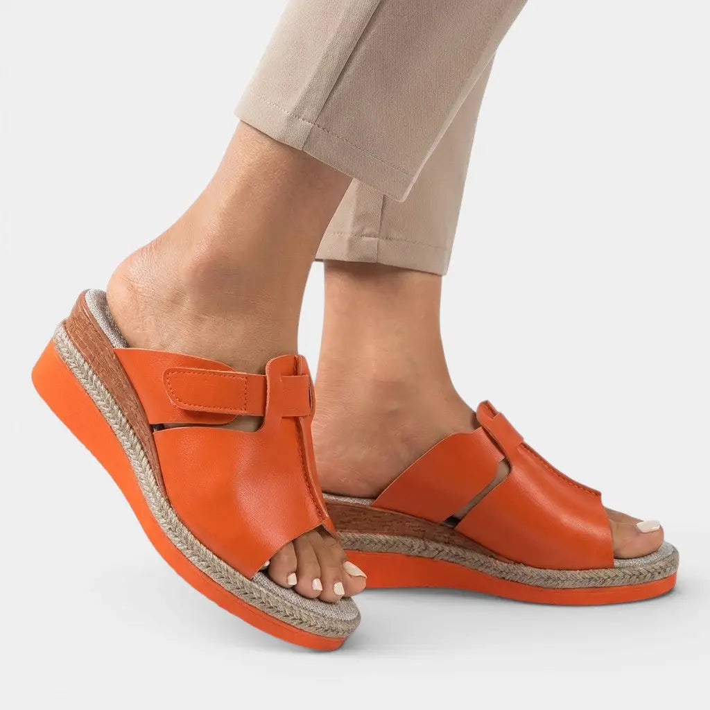 Vibrant — Colorful Cushioned Sandals With Stylish Comfortable Summer Design