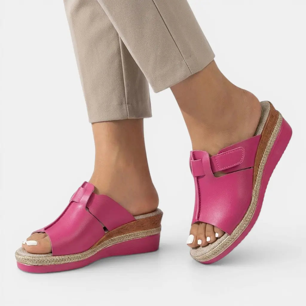 Vibrant — Colorful Cushioned Sandals With Stylish Comfortable Summer Design