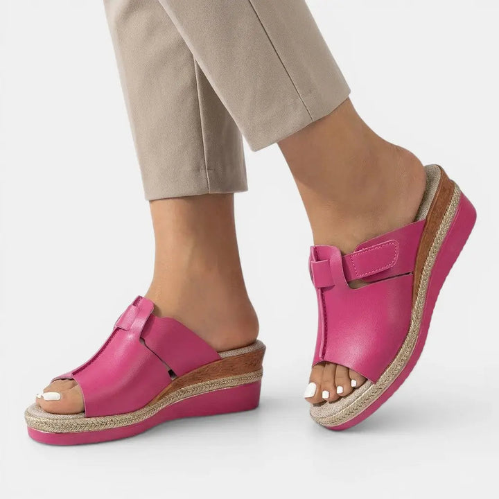 Vibrant — Colorful Cushioned Sandals With Stylish Comfortable Summer Design