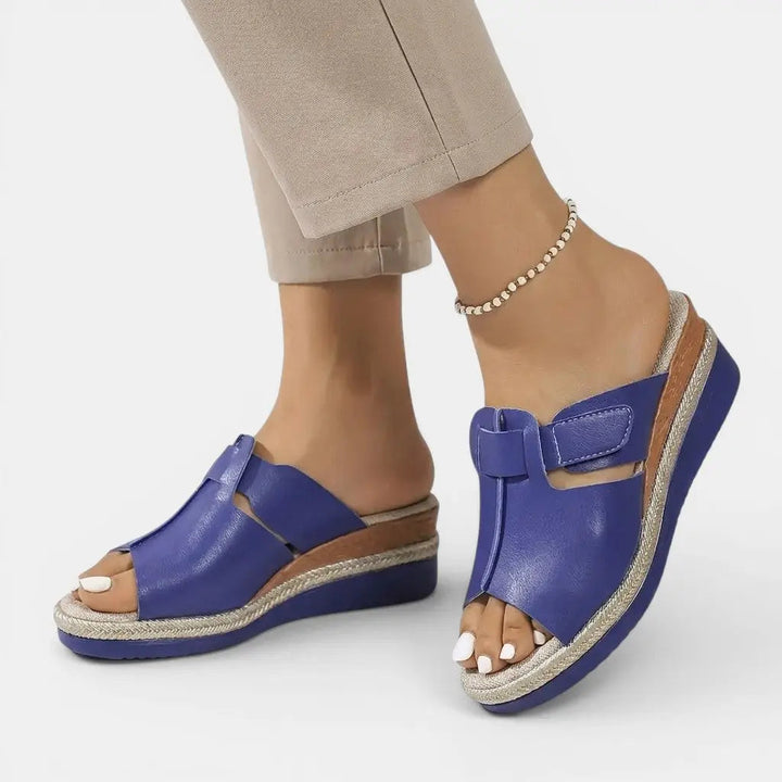 Vibrant — Colorful Cushioned Sandals With Stylish Comfortable Summer Design