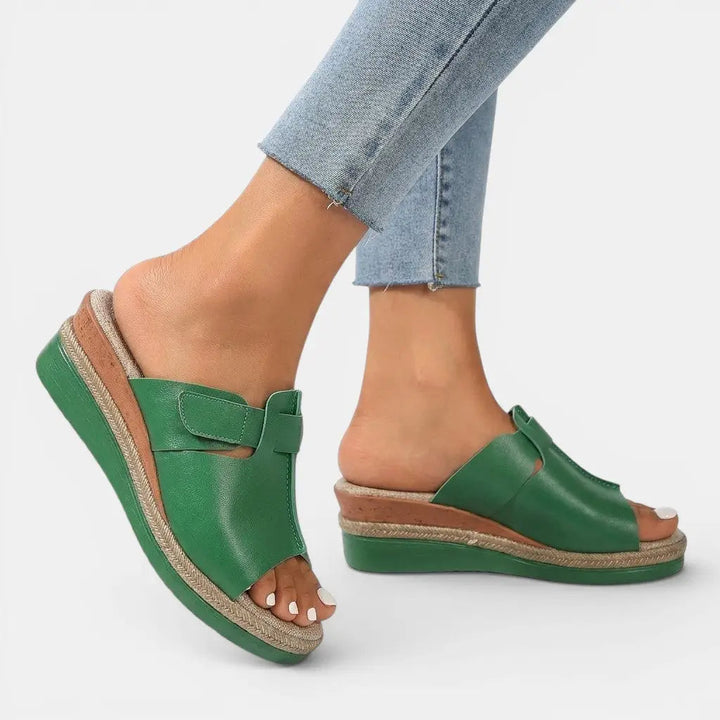 Vibrant — Colorful Cushioned Sandals With Stylish Comfortable Summer Design