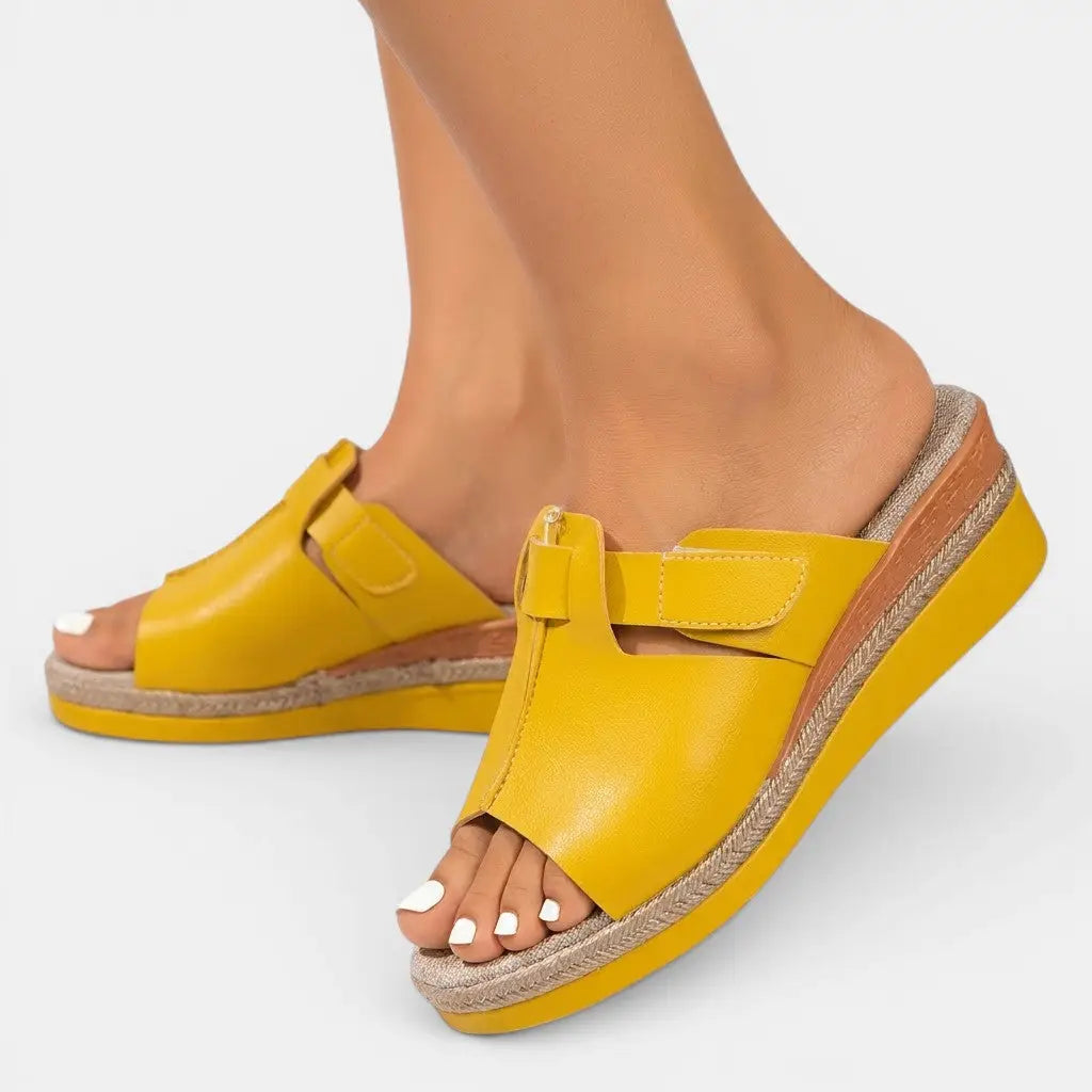 Vibrant — Colorful Cushioned Sandals With Stylish Comfortable Summer Design