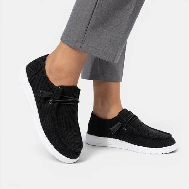 Allseason — Comfortable Fabric Shoes With Chic Slip-On Footwear For All Seasons